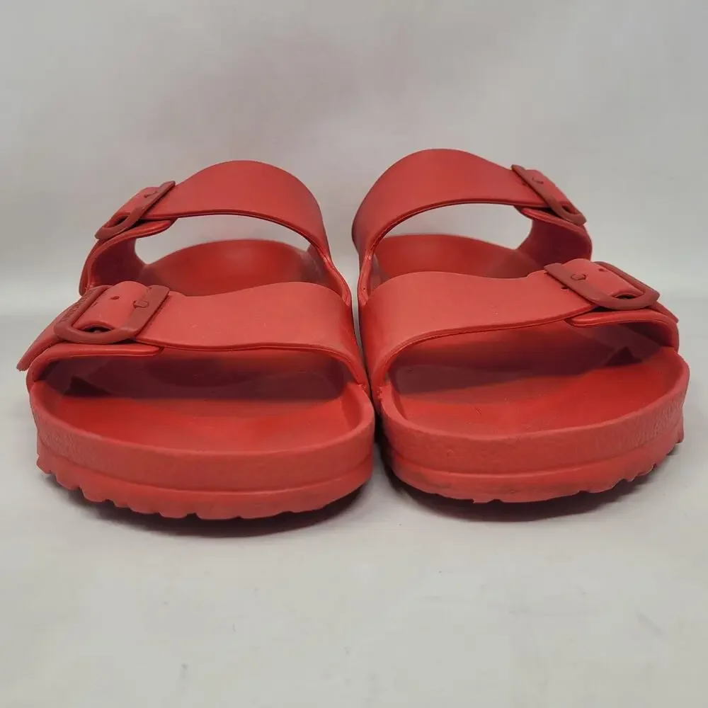 Birkenstock Arizona Sandals Mens EU46 US13 Red EVA Slides Slip On Comfort Beach